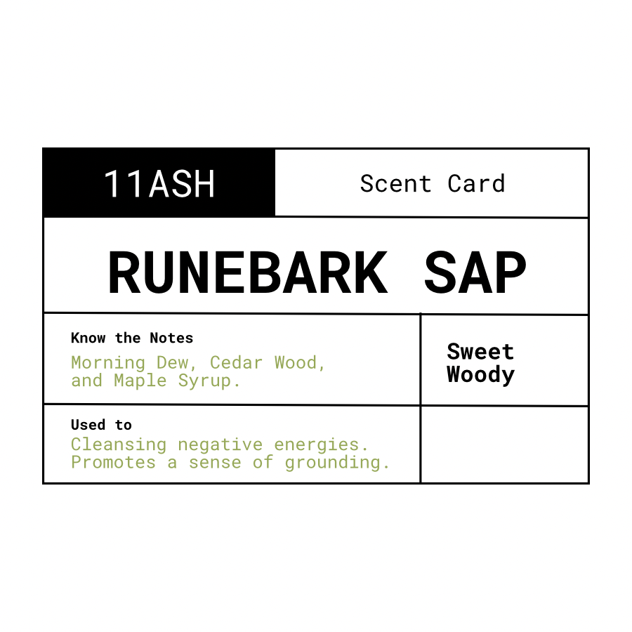 Maple + Cedarwood | Charcoal Incense Cones