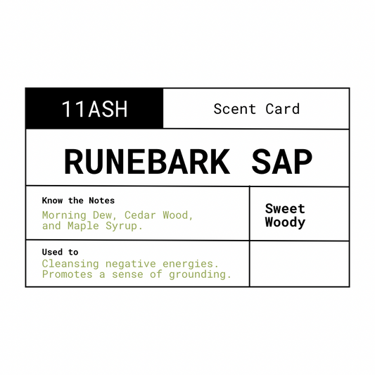 Maple + Cedarwood | Charcoal Incense Cones