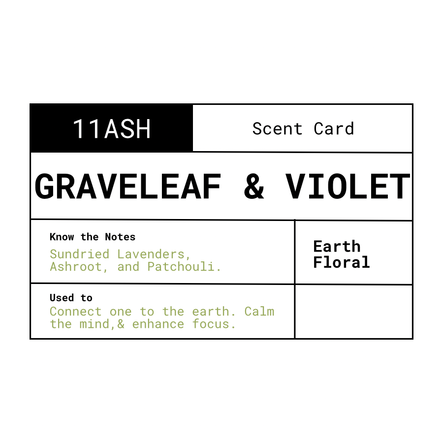 Graveleaf & Violet | Charcoal Incense Cones